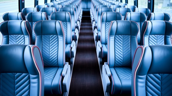 50 passenger charter bus interior milford