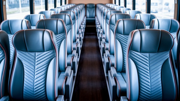 54 passenger charter bus interior milford
