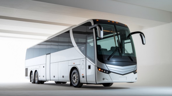 54 passenger charter bus milford