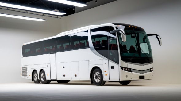 55 passenger charter bus milford