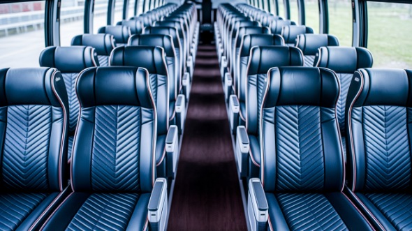 norwalk 54 passenger charter bus rental