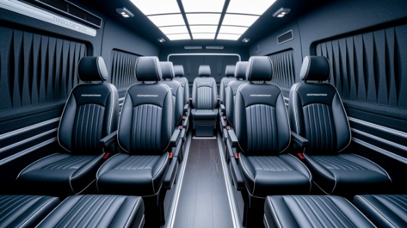 norwalk sprinter van with driver interior